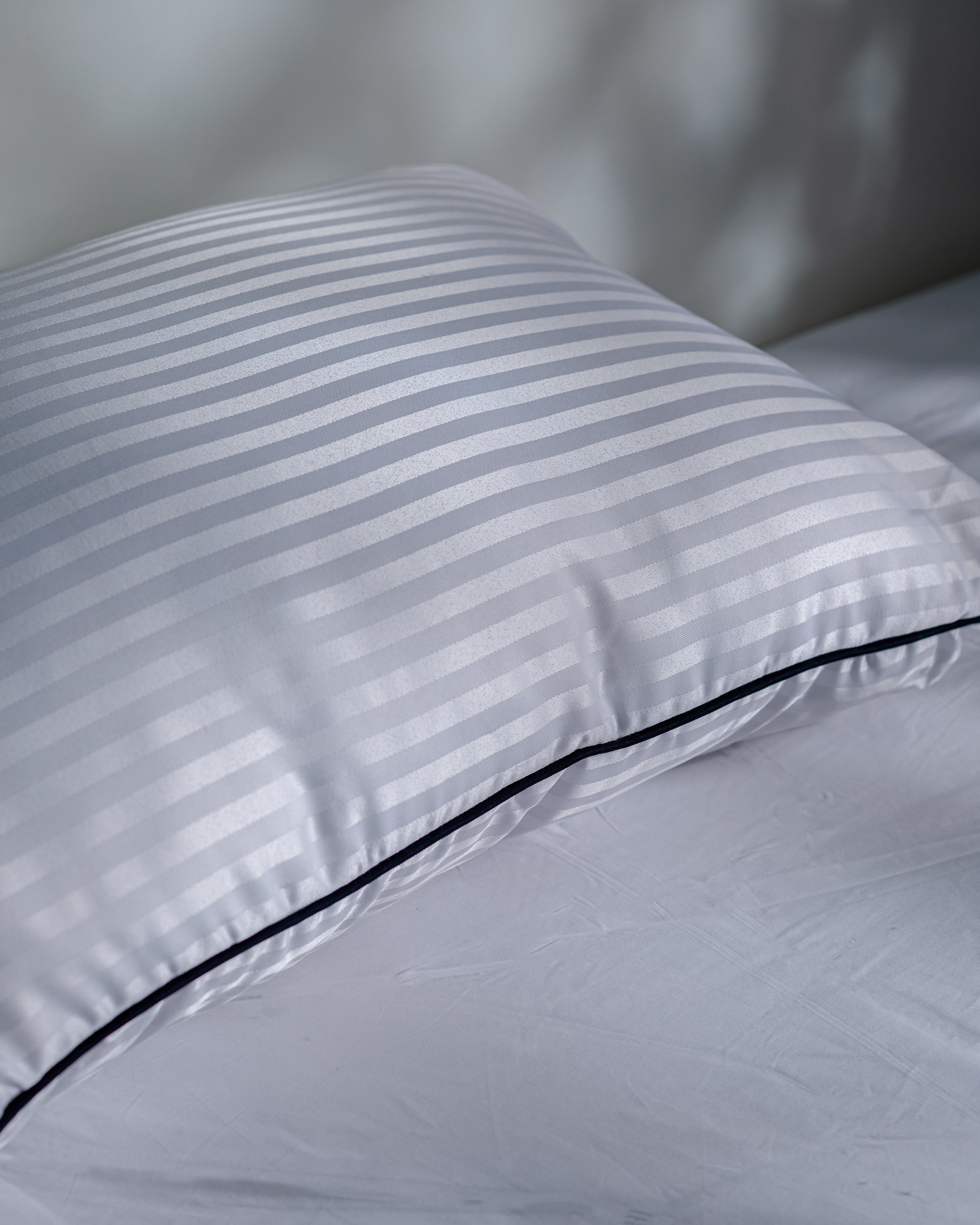 Feather Alternative Pillow - Stripes